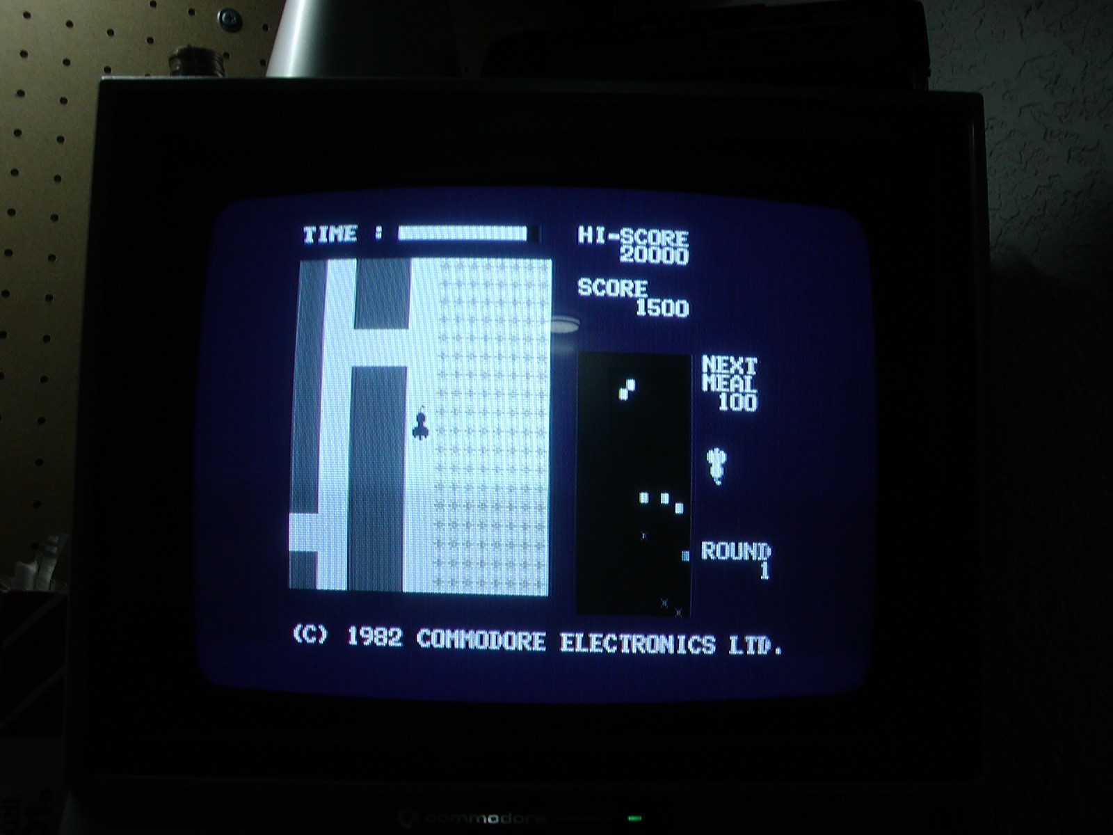 Commodore RADAR RAT RACE Cartridge by COMMODORE - Tested & WORKS!