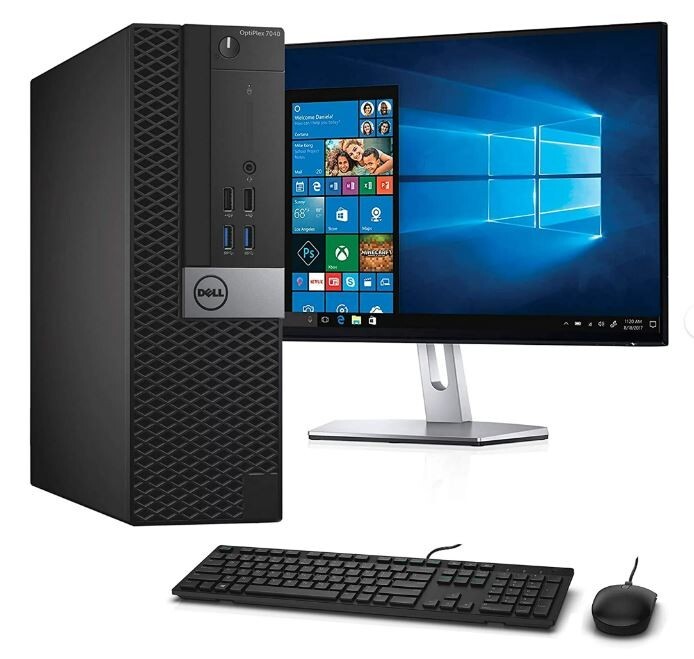 Dell Optiplex 7040 8GB Ram 64-bit 1000 GB HD Desktop Window 10Pro