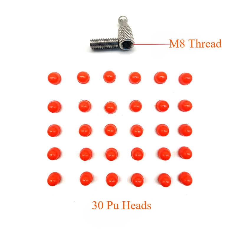 Rubber Tips Paintless Dent Repair Tools Hammer And Tips Hook Accessories