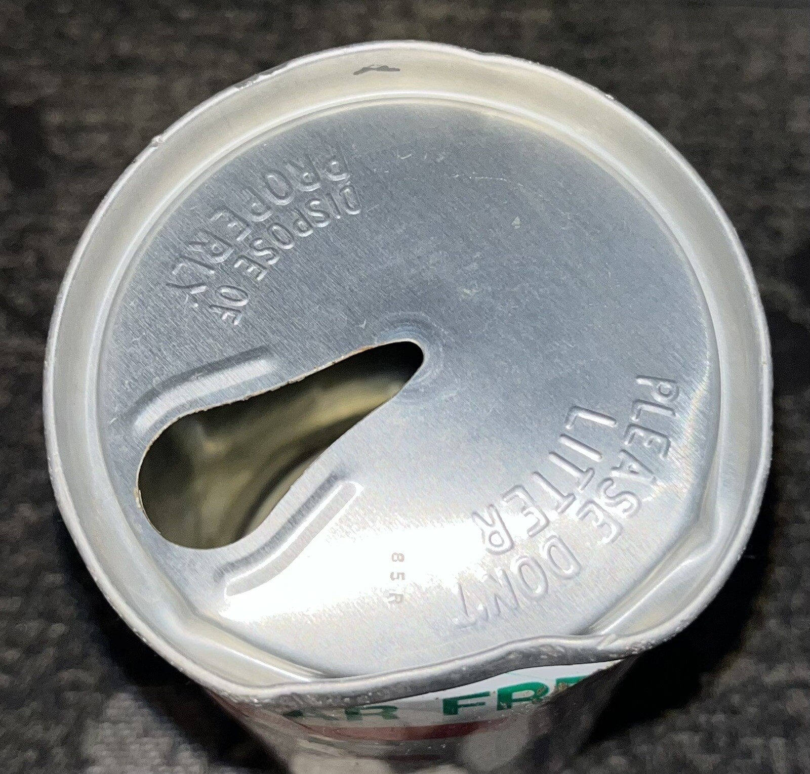 VINTAGE SUGAR FREE DIET 7-UP PULL TAB STEEL CAN