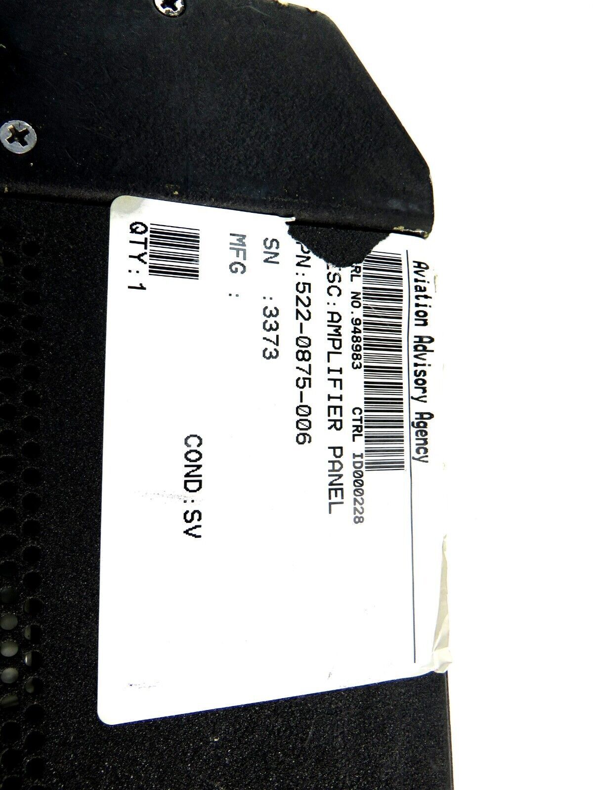 COLLINS 346D-1 Passenger Address Amplifier