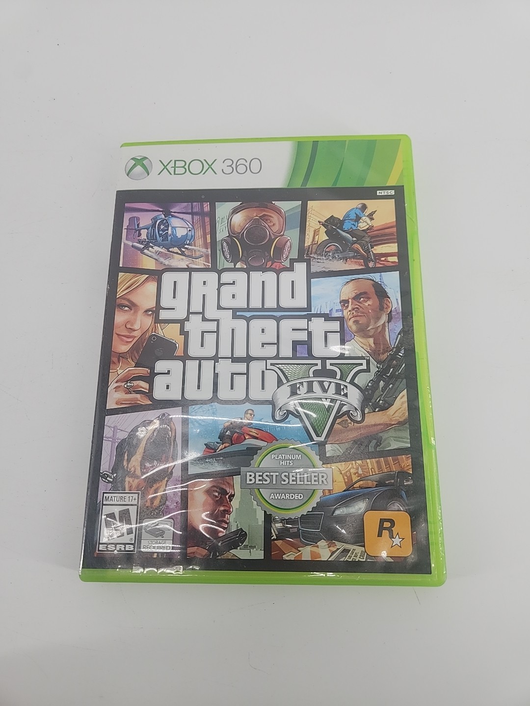 Grand Theft Auto V Xbox 360 Install Disc and Case Only.