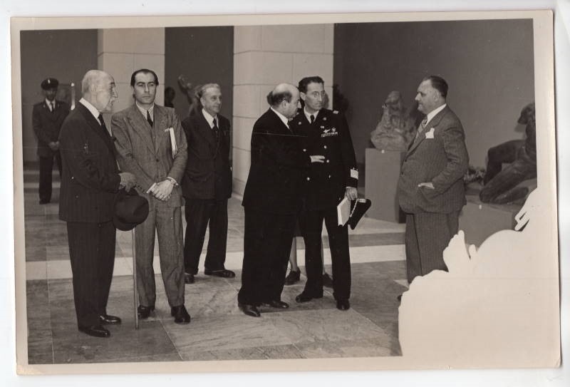 1943 Italian Fascist Minister of Popular Culture Gaetano Polverelli News Photo