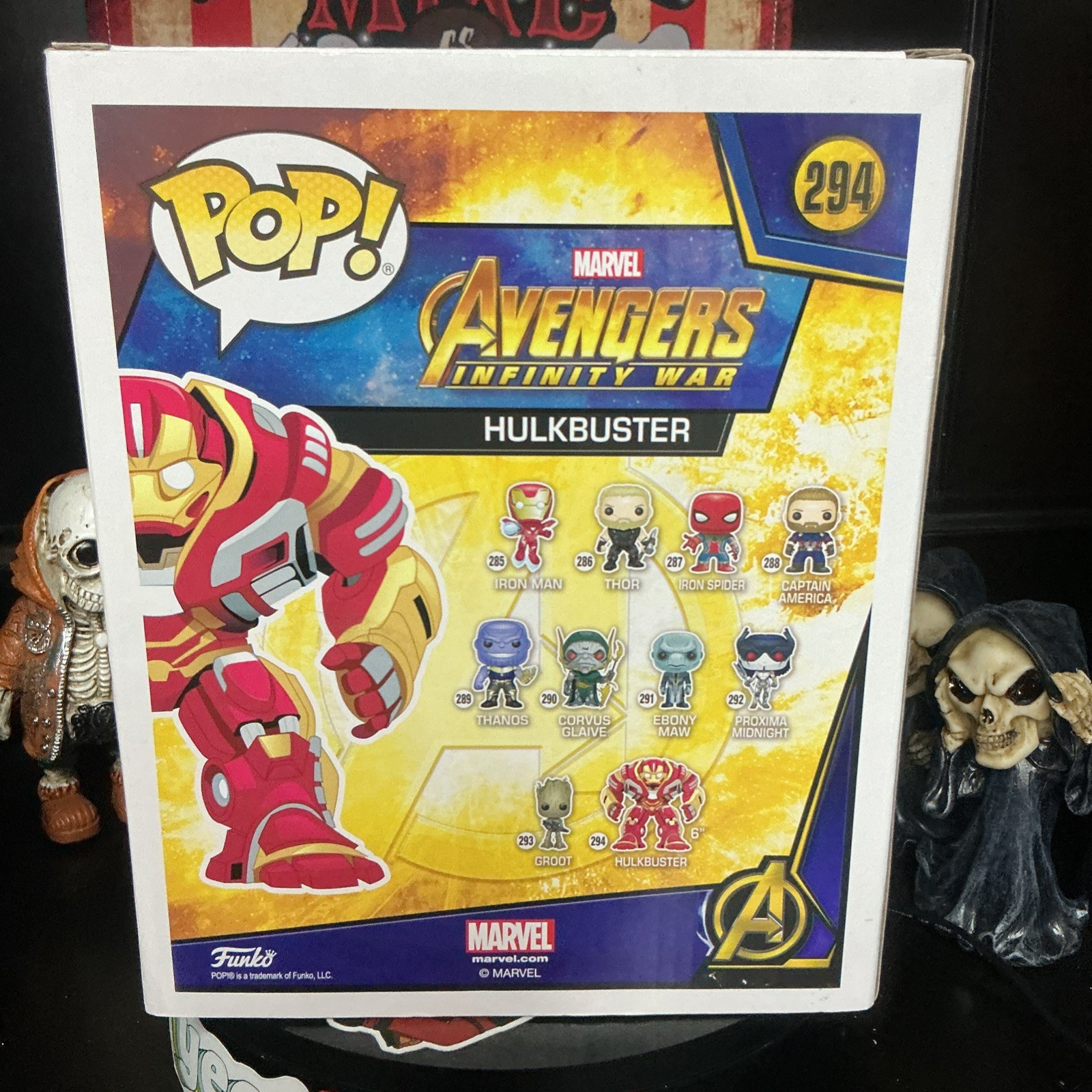 Funko Pop Hulkbuster #294 Avengers Infinity War Armor Marvel Figure