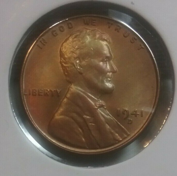 1941 Lincoln Wheat Cent  D - BU - Uncirculated