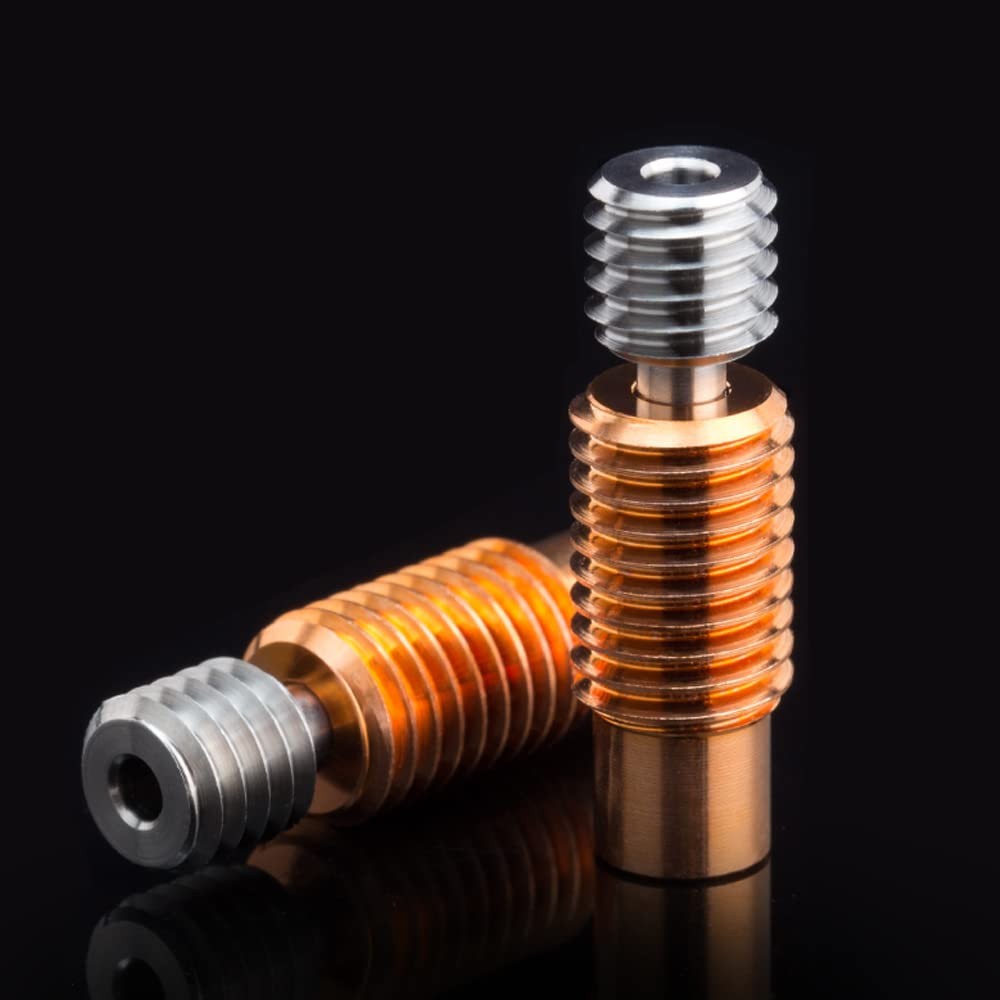 V6 Heat Break All Metal High Temp Titanium and Copper Bi-Metal for V6 Hotend