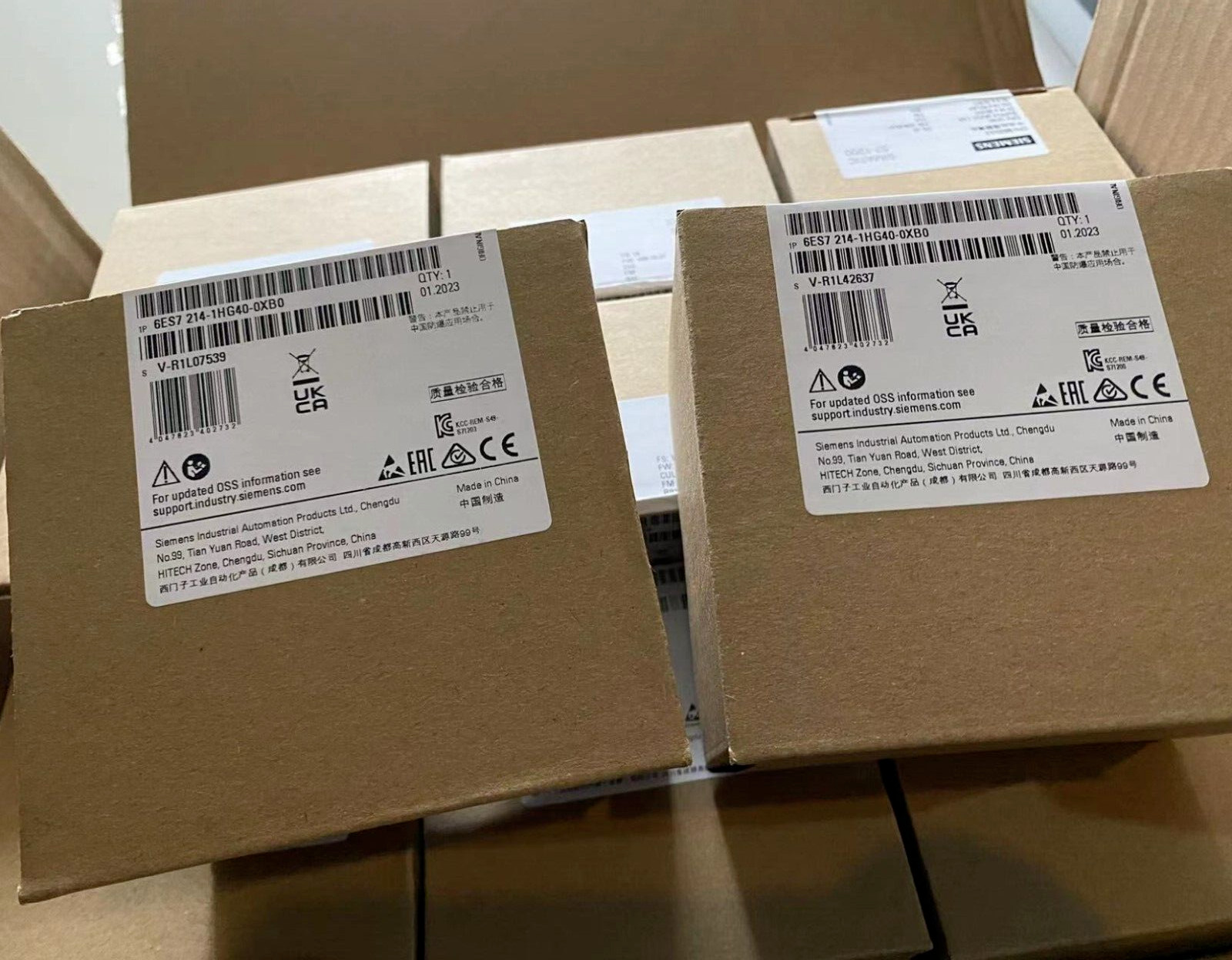 1PCS Unopened Brand New Siemens PLC CPU 6ES7 214-1HG40-0XB0 6ES7214-1HG40-0XB0