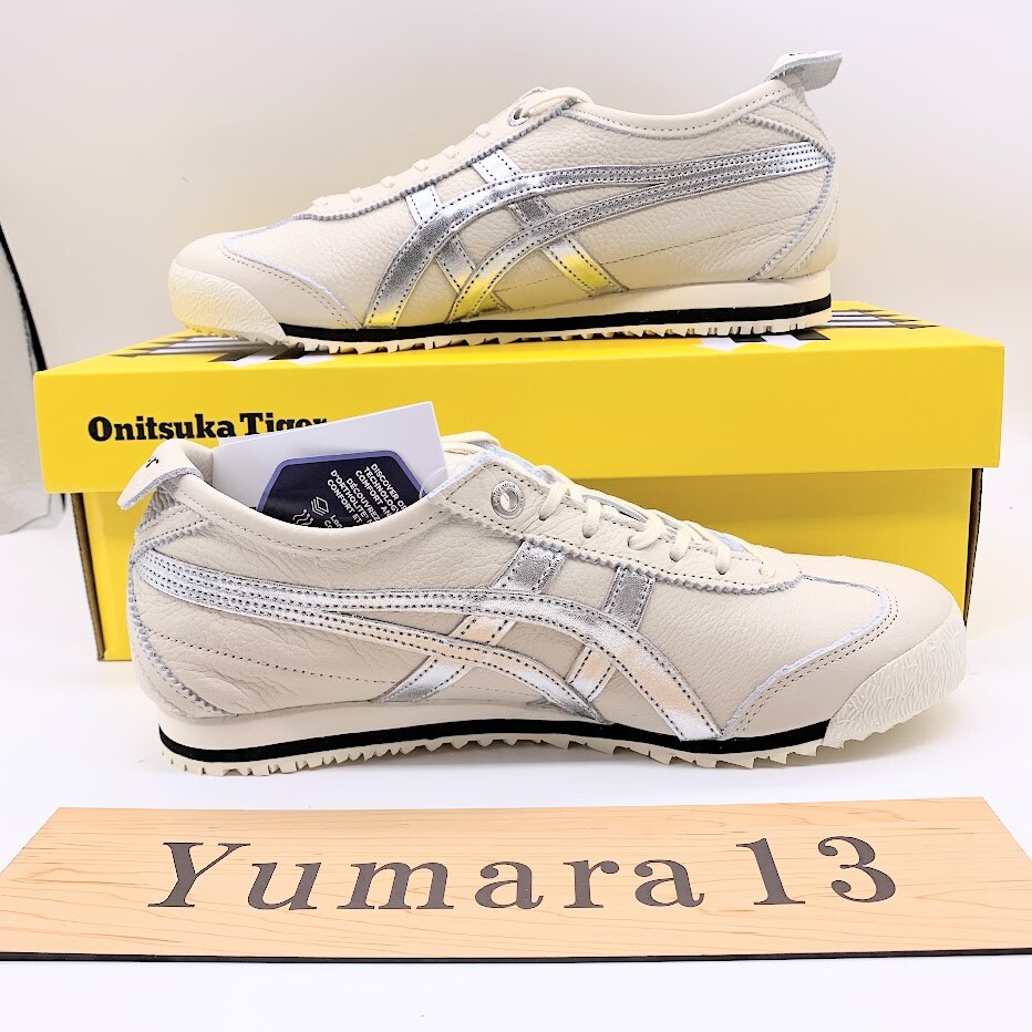 Onitsuka Tiger MEXICO 66 SD BIRCH/SILVER 1183A592-200 US 4-14 Brand New