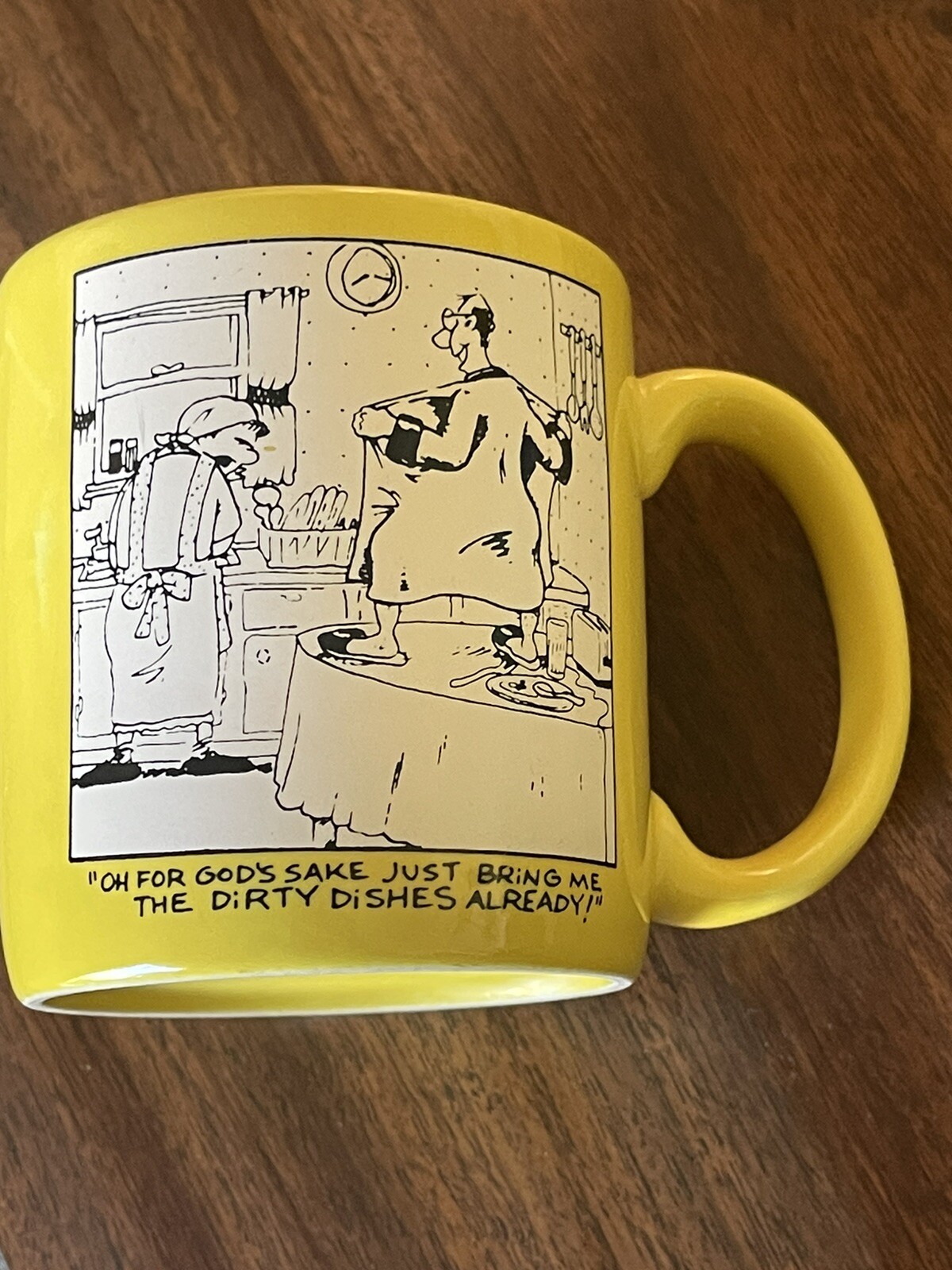 Carlton Cards Gillmania Coffee Mug Dirty Dishes House Wife Naked Funny Humor