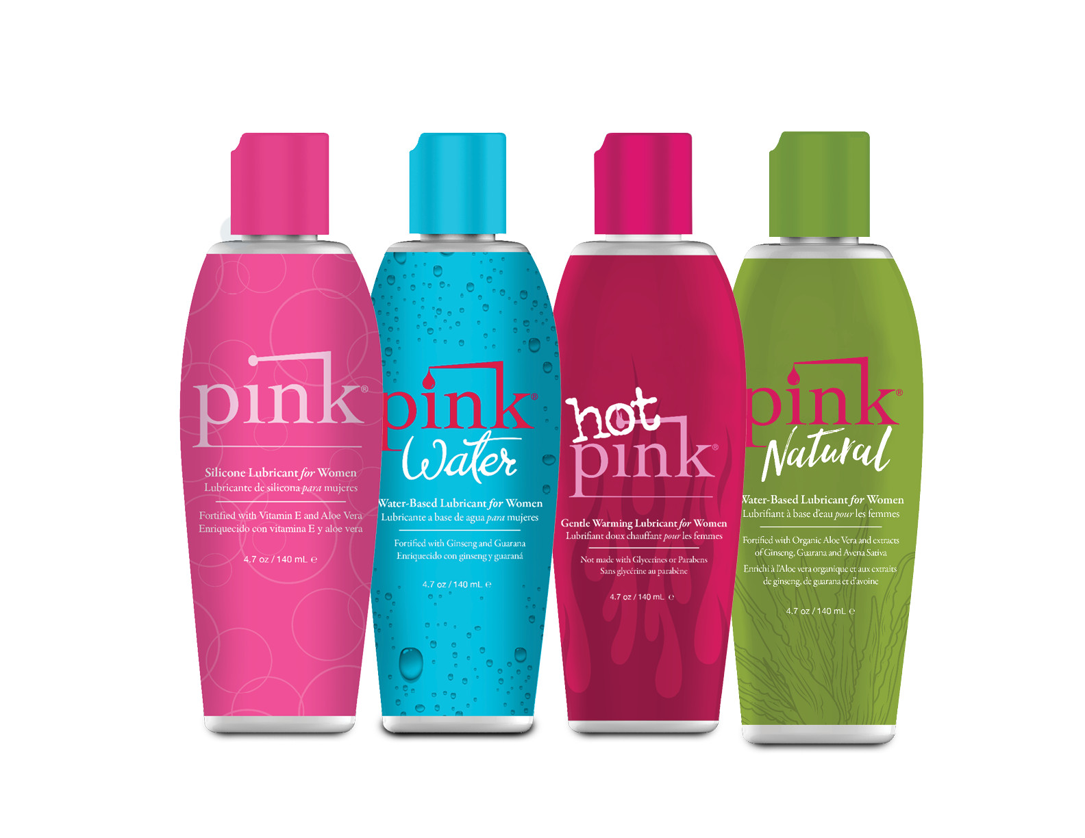 GUN OIL & PINK Premium Personal Lubricants - 5 Bundle Variations