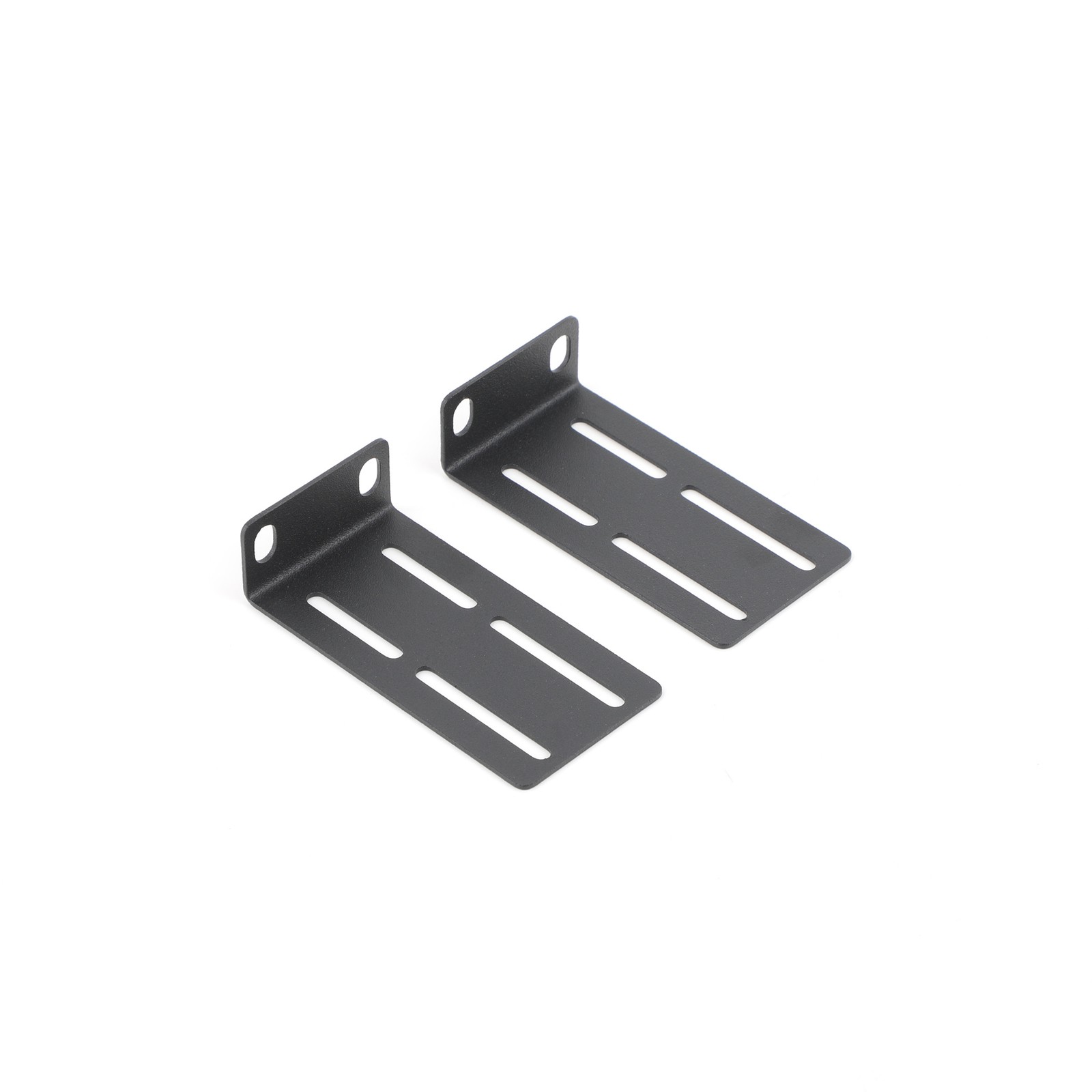 2pcs Rack Mount Kit Universal Adjustable 19 Inch Rack Ears with Mounting Screws