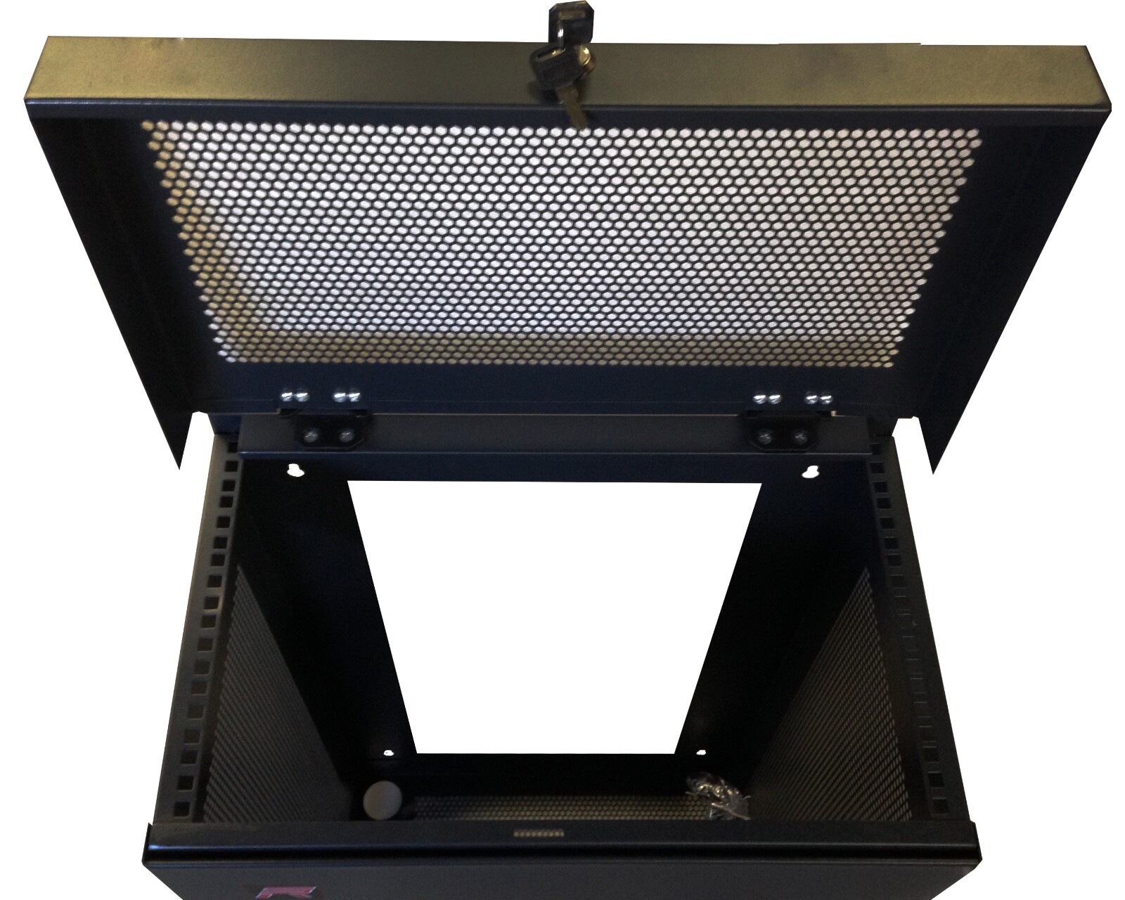 6U 35" Depth Server Rack Cabinet Unique Compact Solution! FITS MOST SERVERS