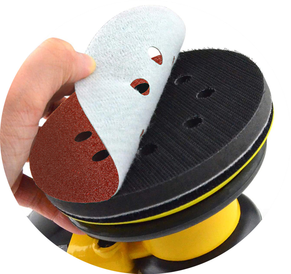 Interface Pads 5 Inch 8 Holes Hook and Loop Sponge Cushion Buffer Backing Pad