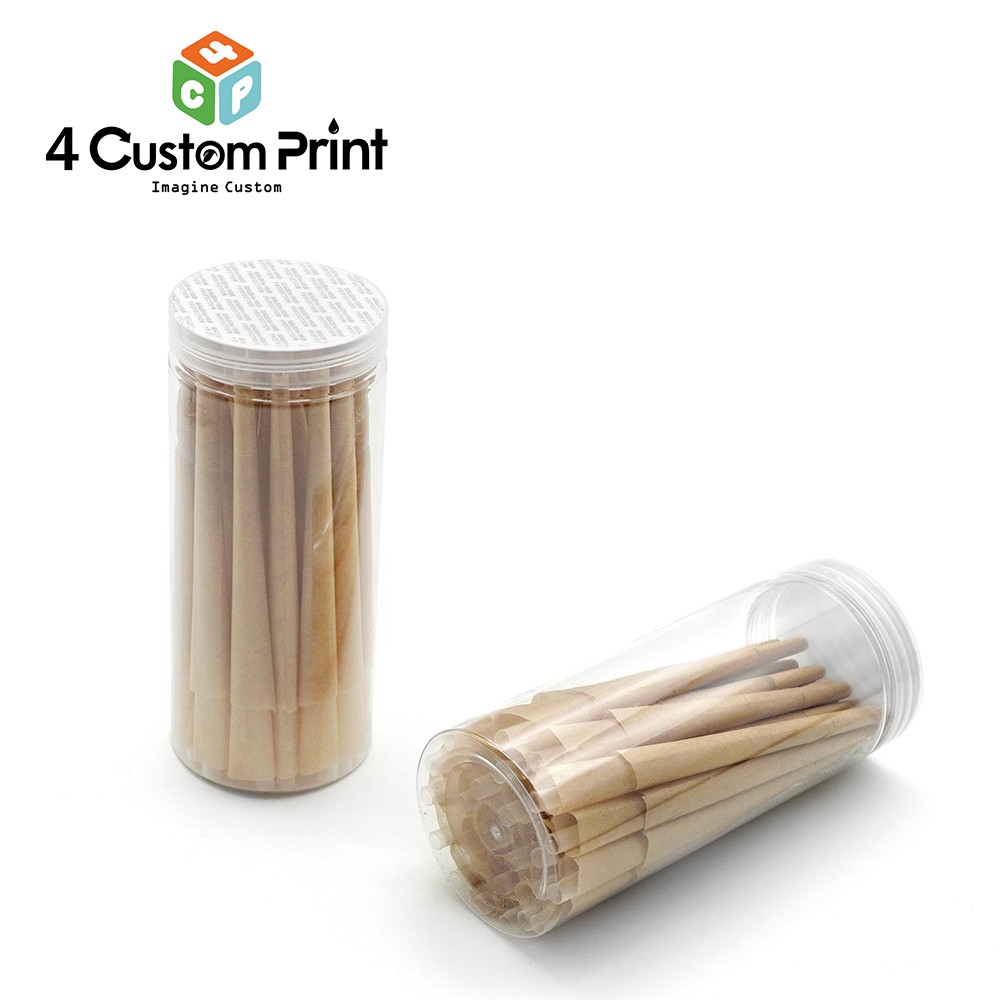 50pcs Classic Pre-Rolled Cones — 110mm King Size Rolling Papers Original color
