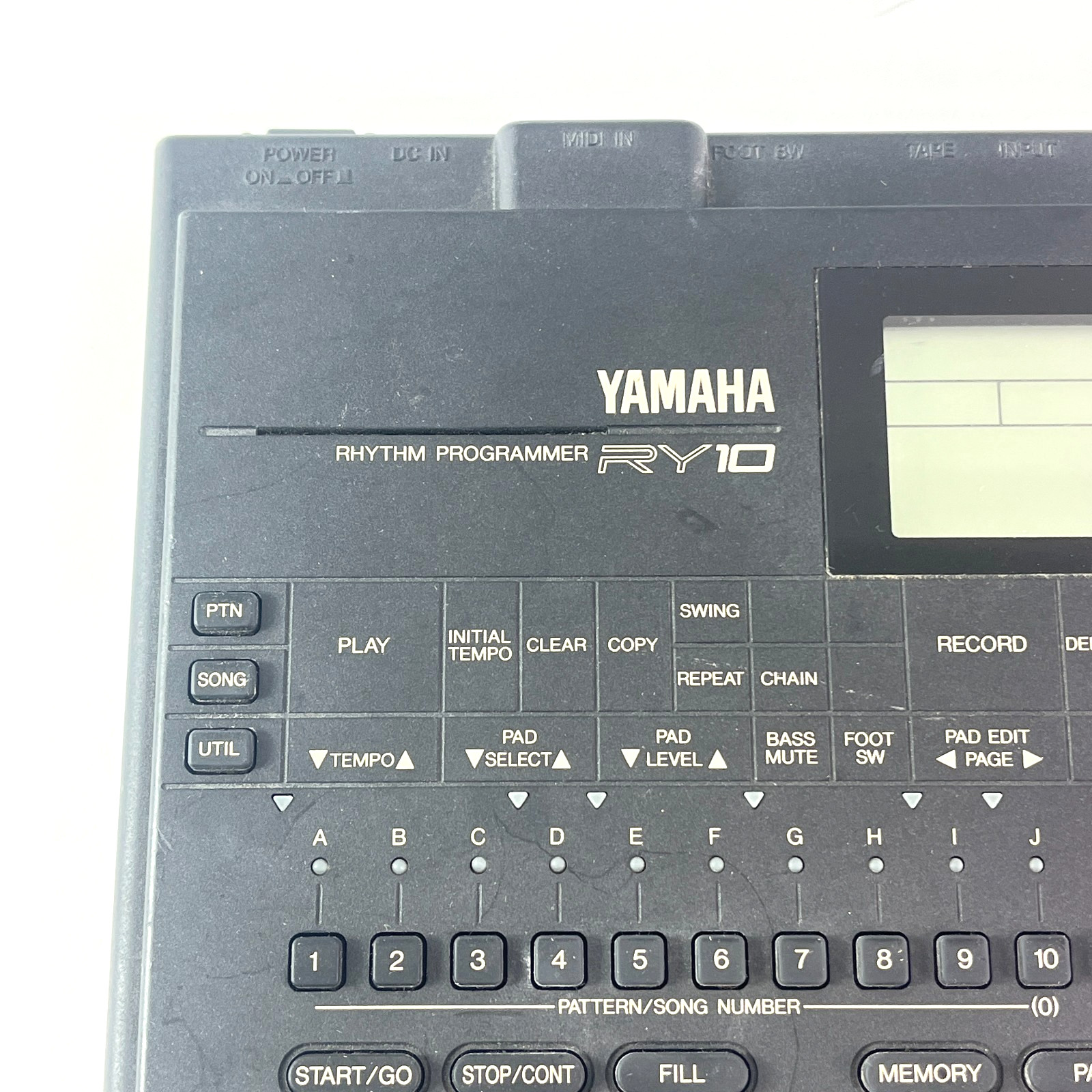 YAMAHA RY10 Drum Machine Rhythm Programmer - Main Unit Only - Tested &Working