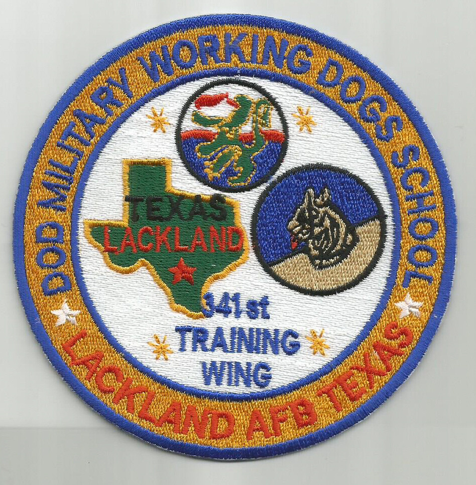 DOD MILITARY WORKING DOGS, LACKLAND AFB, TEXAS, 341ST TW      Y