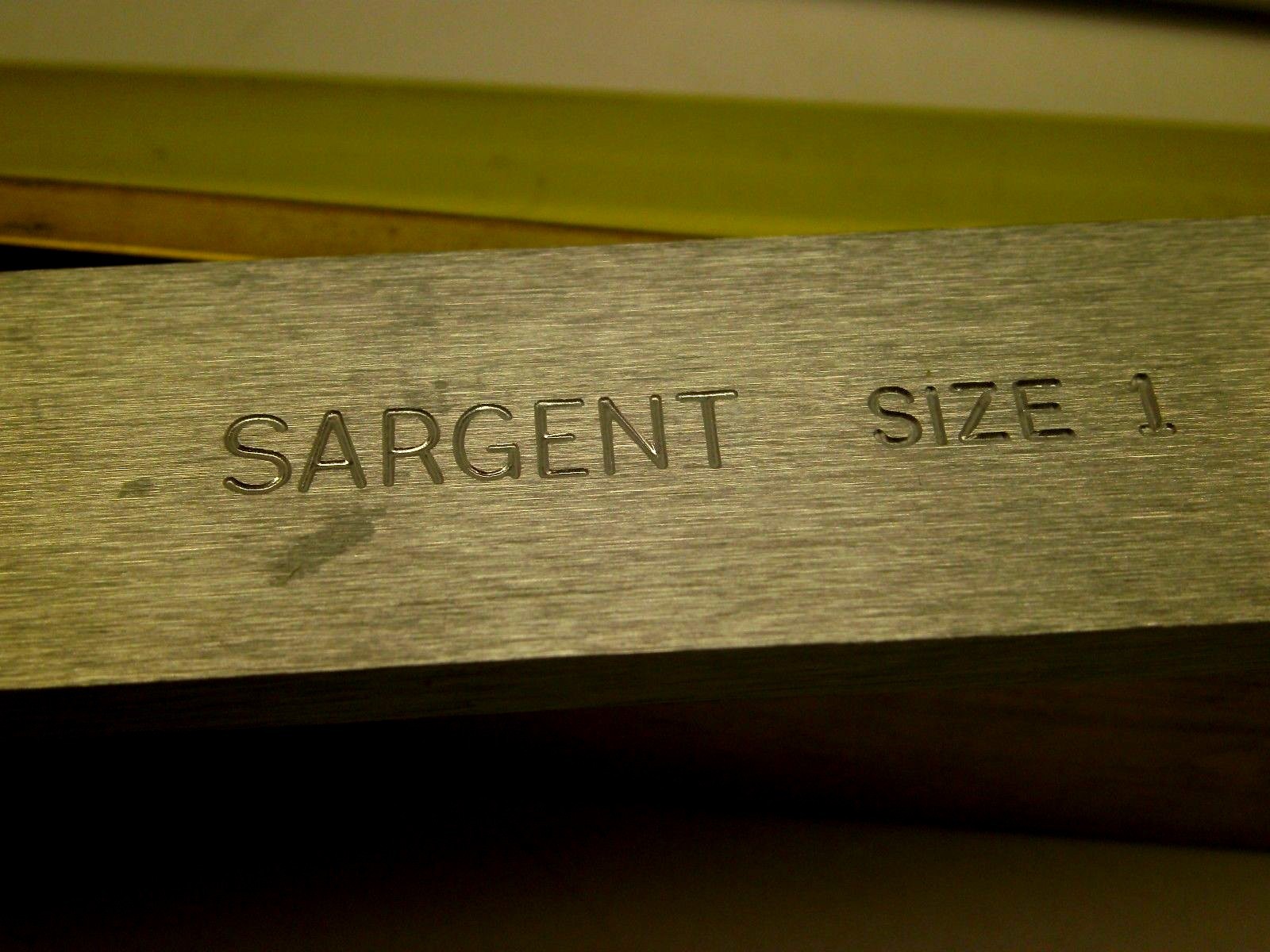 NEW 691S Sargent Concealed Mount Holder Stop W/HARDWARE INSTRUCTIONS BB