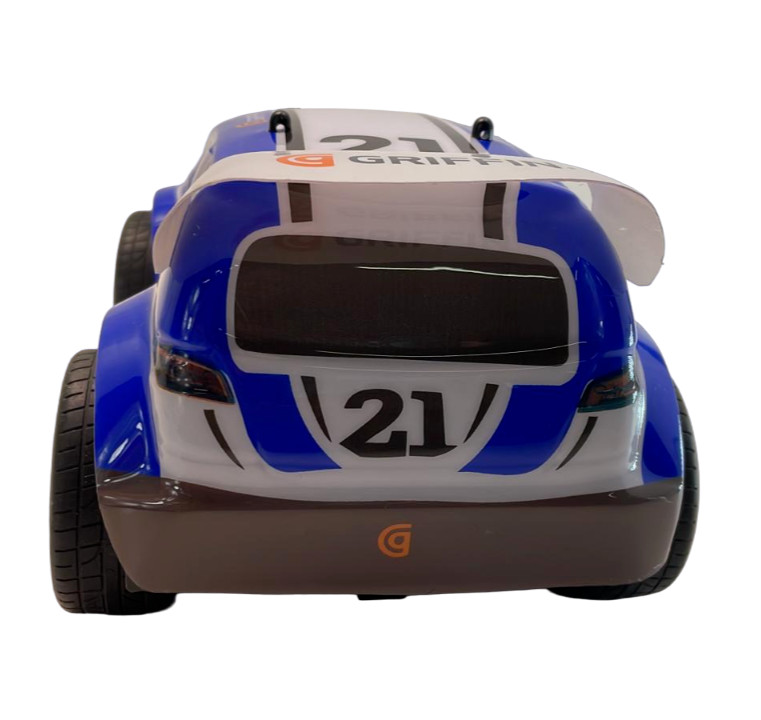 Griffin MOTO TC Smartphone Controlled Interactive Rally Race Car - Blue