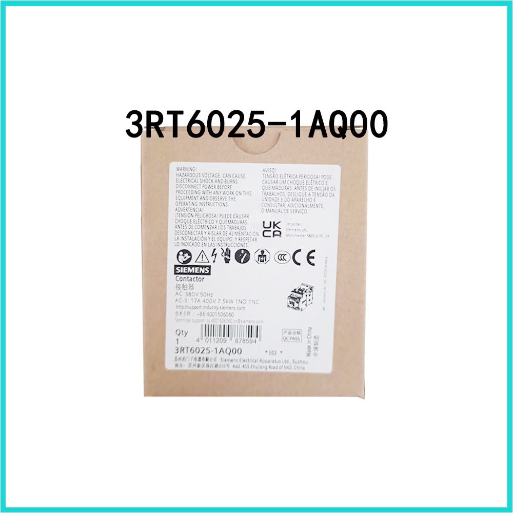 New boxed SIEMENS Contactor 3RT6025-1AQ00 3RT6025-1AG00 3RT6025-1AF00 lot