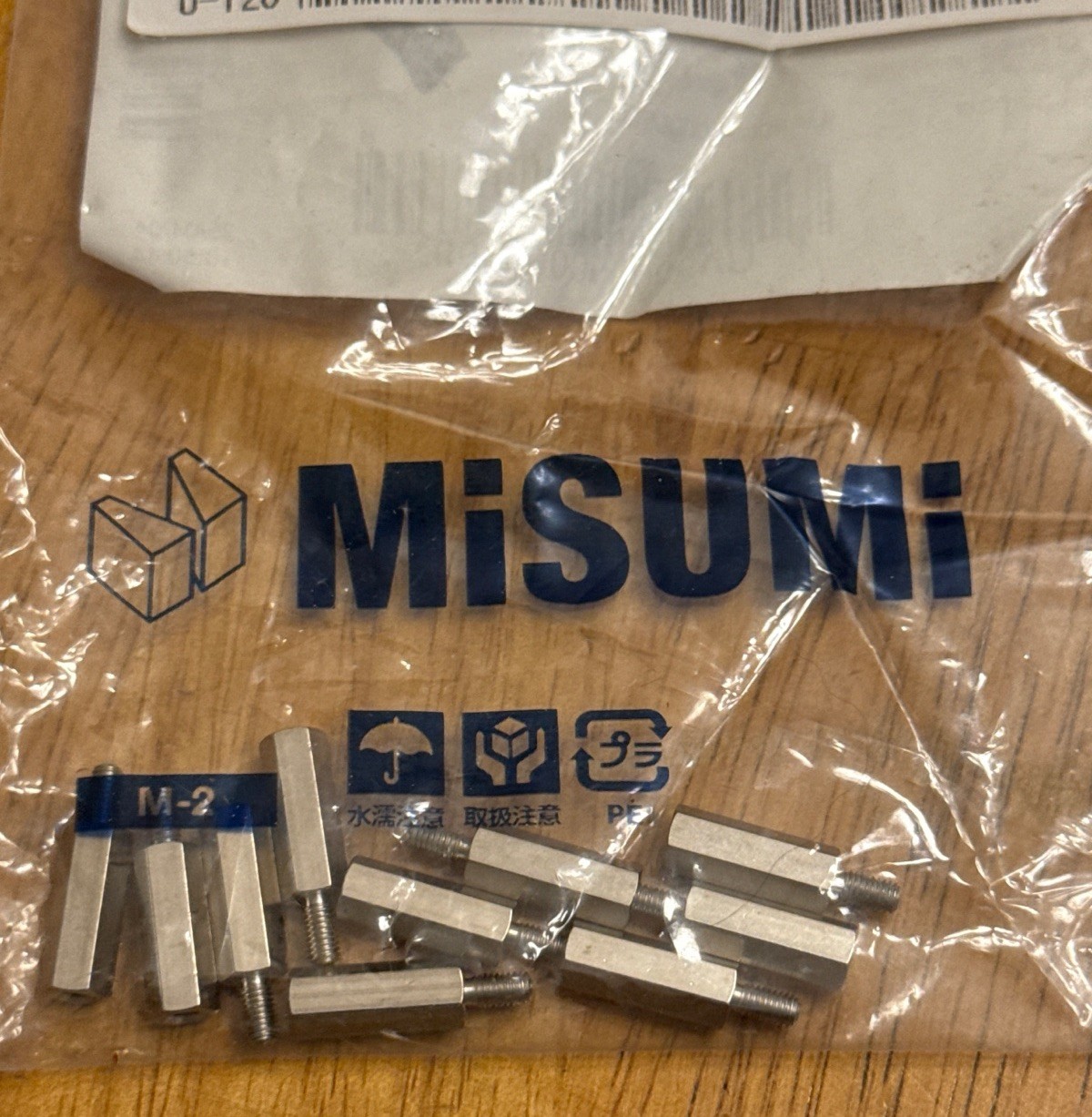 Misumi PSLCG5.5-15 Hexagonal Post Standoff Spacer Support M-2 Taiwan 10 Pcs NEW