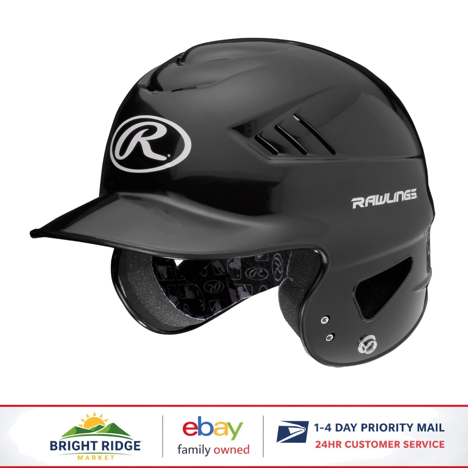 Youth Baseball Batting Helmet with Dual Density Foam for Comfort and Protection