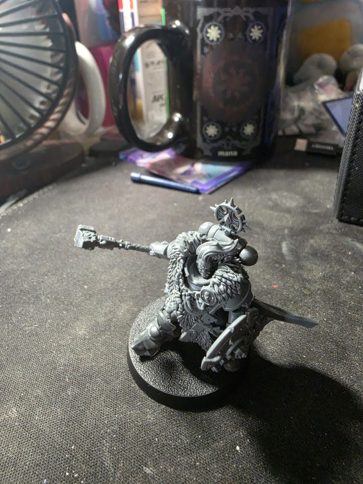 Warhammer 40k Space Wolves. Wolf Guard Battle Leader