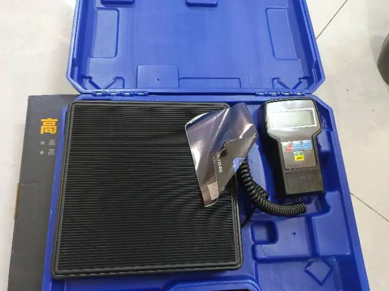 RCS-7040 Refrigerant Weighing Refrigerant Adding Fluorine Electronic Scale Tool