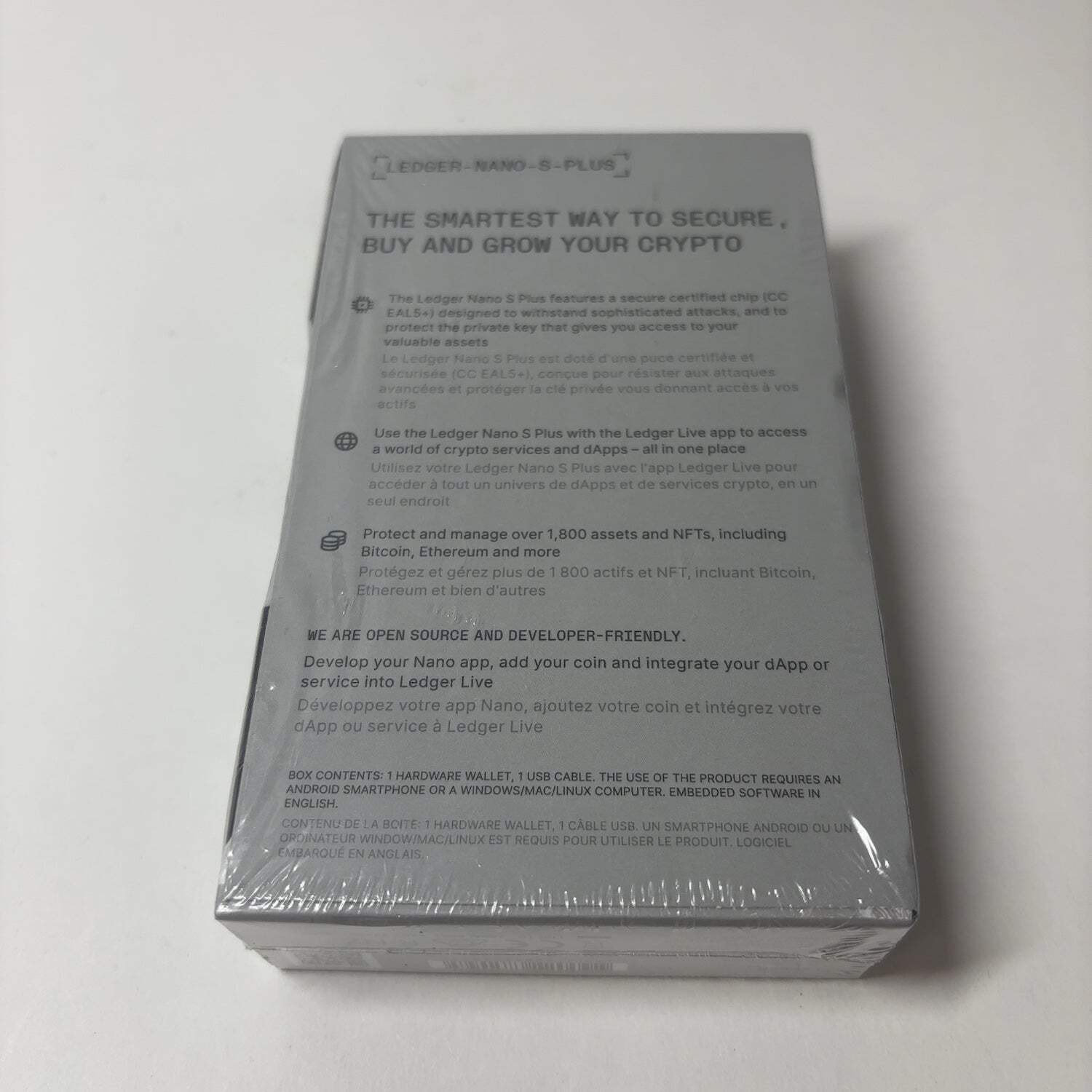 New Ledger Nano S Plus Genesis Edition Hardware Cryptocurrency Wallet