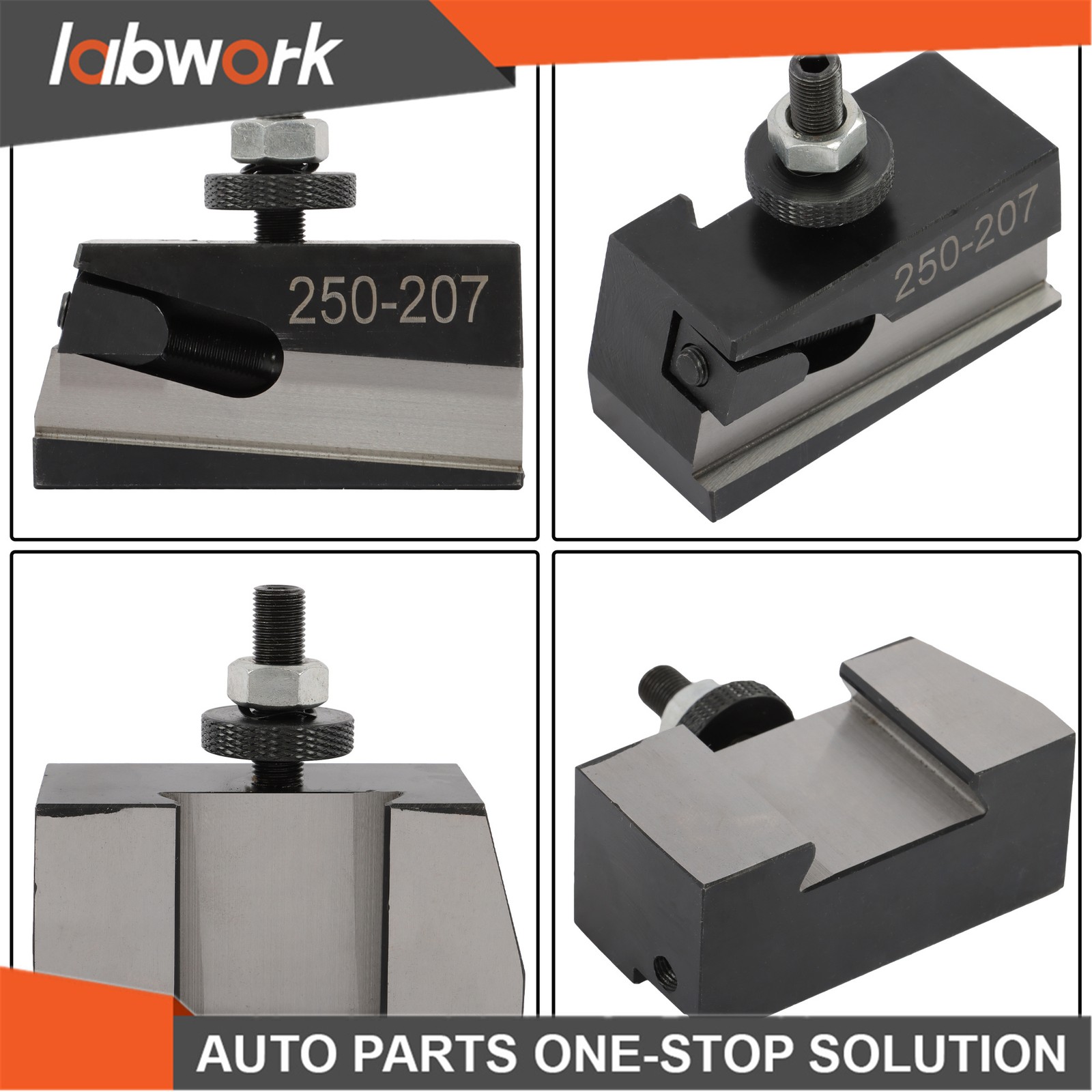 Labwork BXA Tool Post Set 250-200 Complete Quick Change System for Lathes