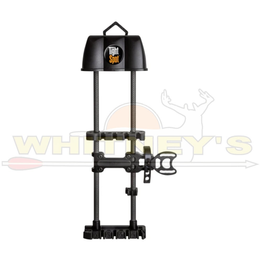 TightSpot Rise 5 Arrow Quiver - Black - Left Hand - TSQS5BLK-L