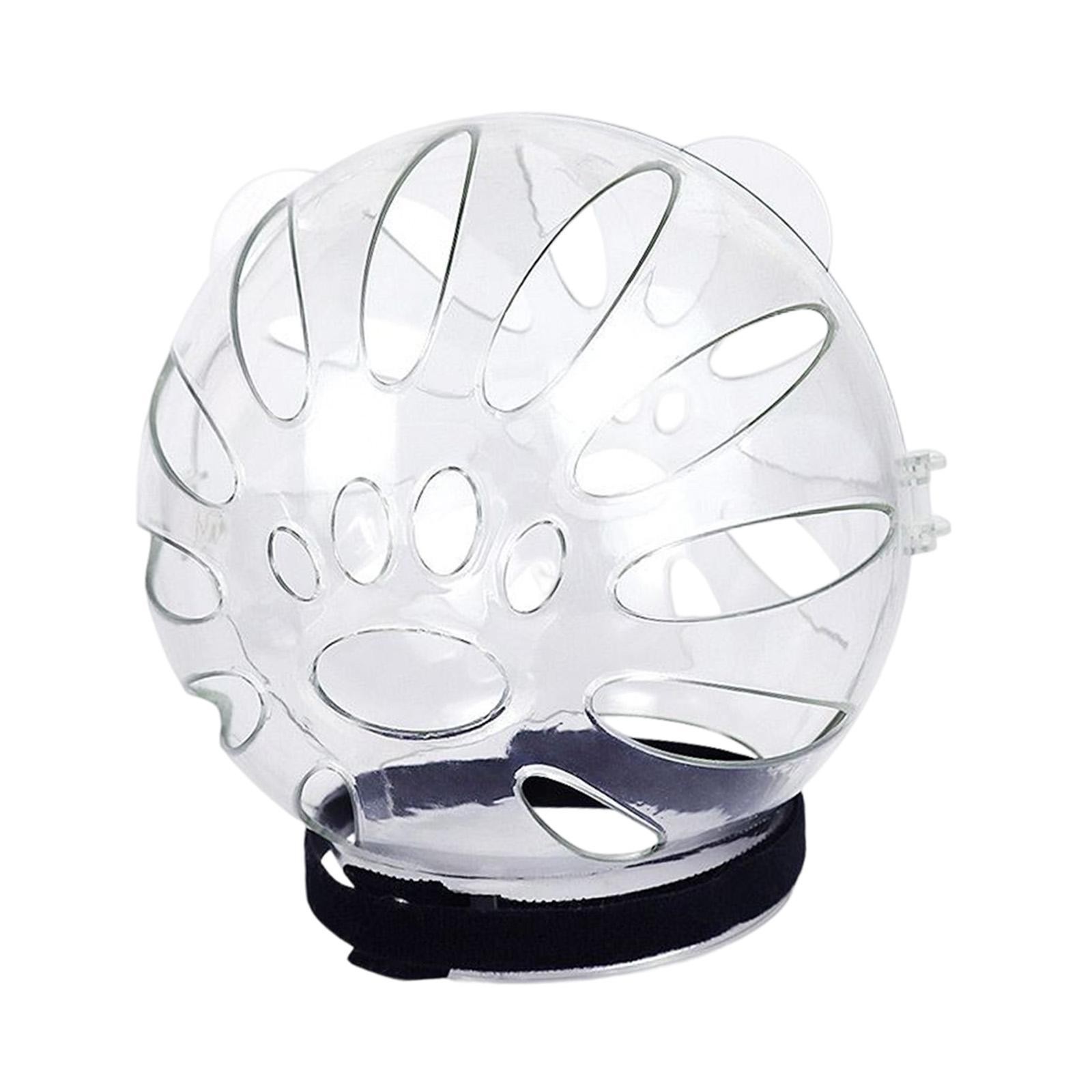 Cat Muzzle Protective Hood Breathable Prevent Biting Anti Licking Transparent