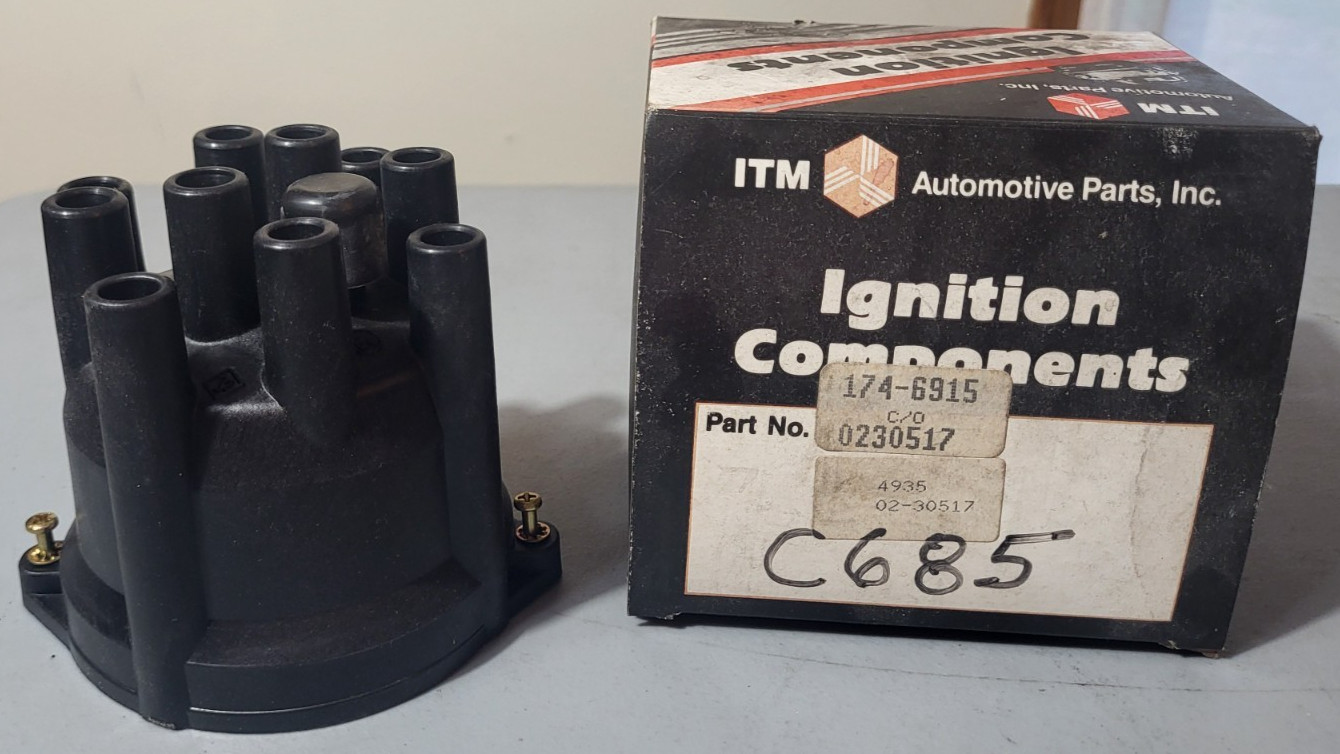 ITM Brand 174-6915 BWD C685 Distributor Cap Fits Nissan 200SX 1986-1988