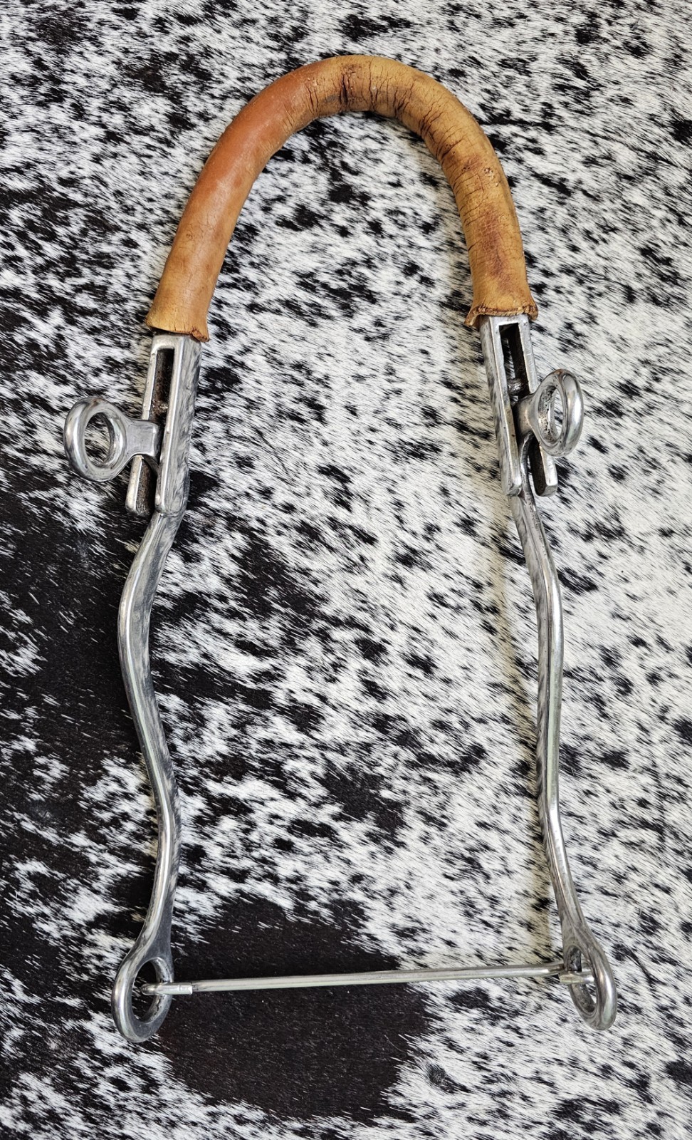 Rubber Wrapped Bike Chain Noseband Mechanical Hackamore