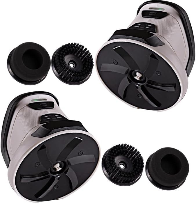 Electric Ice Scraper 3-in-1 Rechargeable Windshield Snow Brush 2 Pack