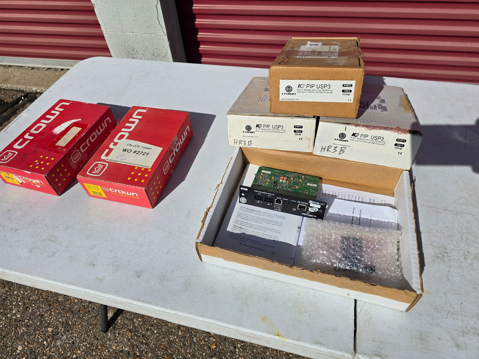 29 Crown Amplifier Chipboards