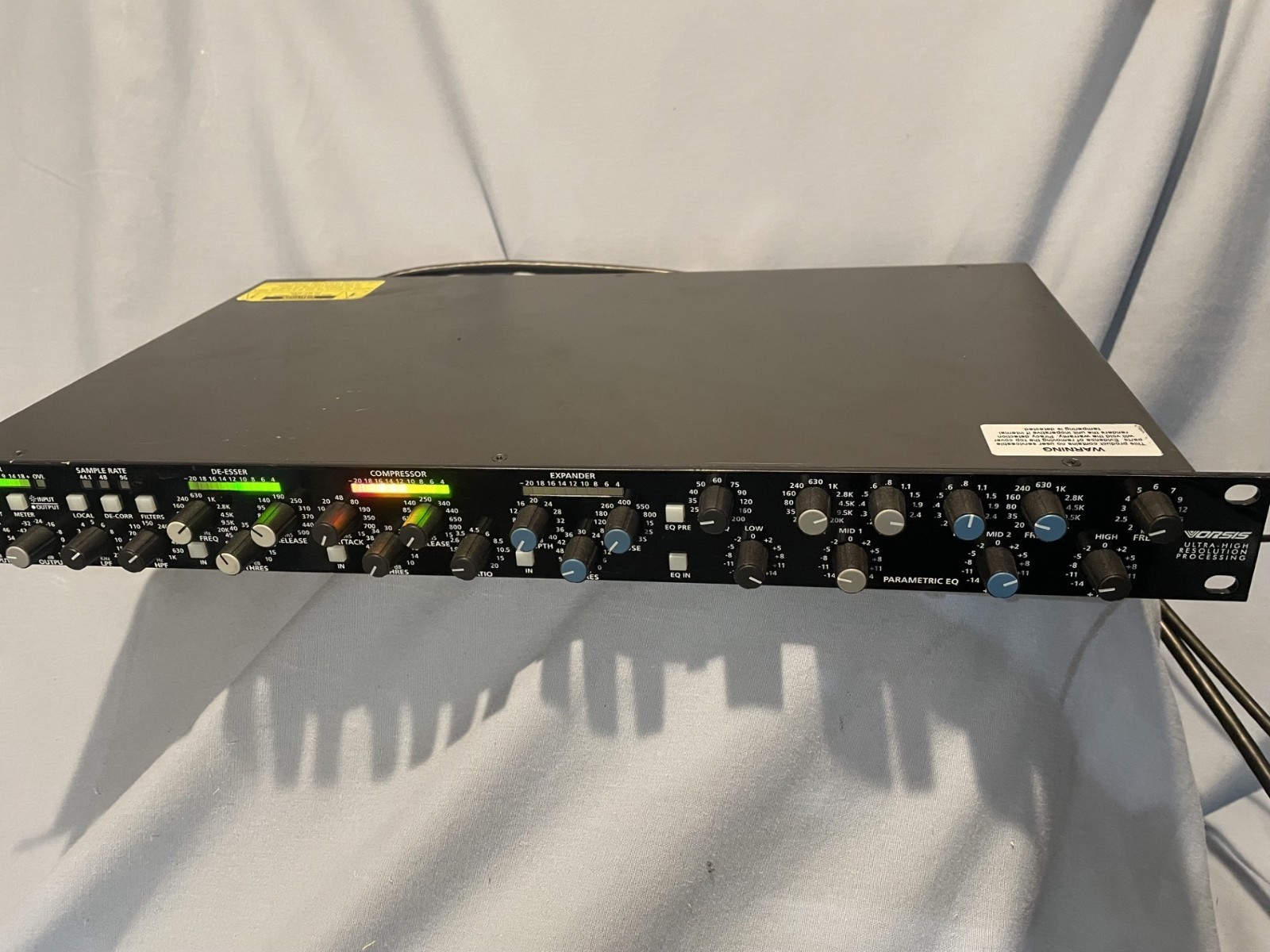 Wheatstone Vorsis M-1 Audio/Microphone Processor - for parts/repair - powers up