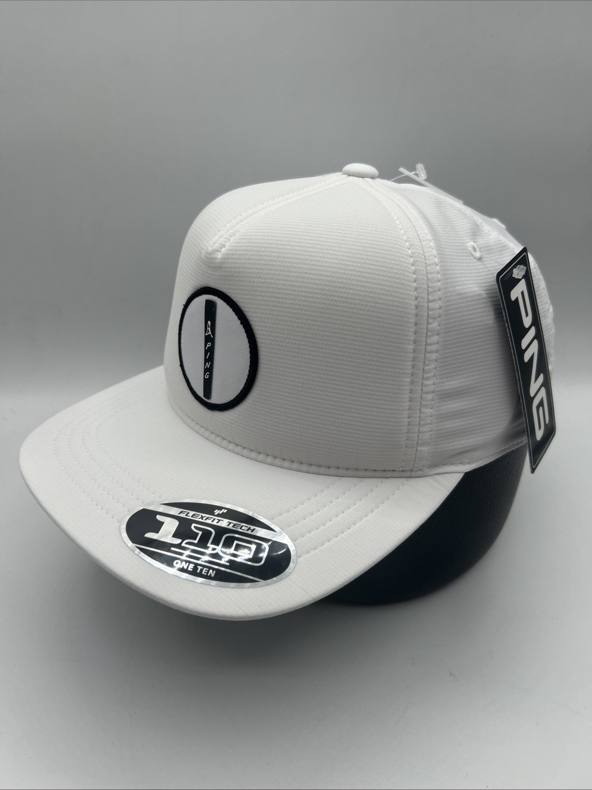 Ping Golf Hat Mens "110 Flexfit" Tour Karsten Golf Performance Strapback Cap H15