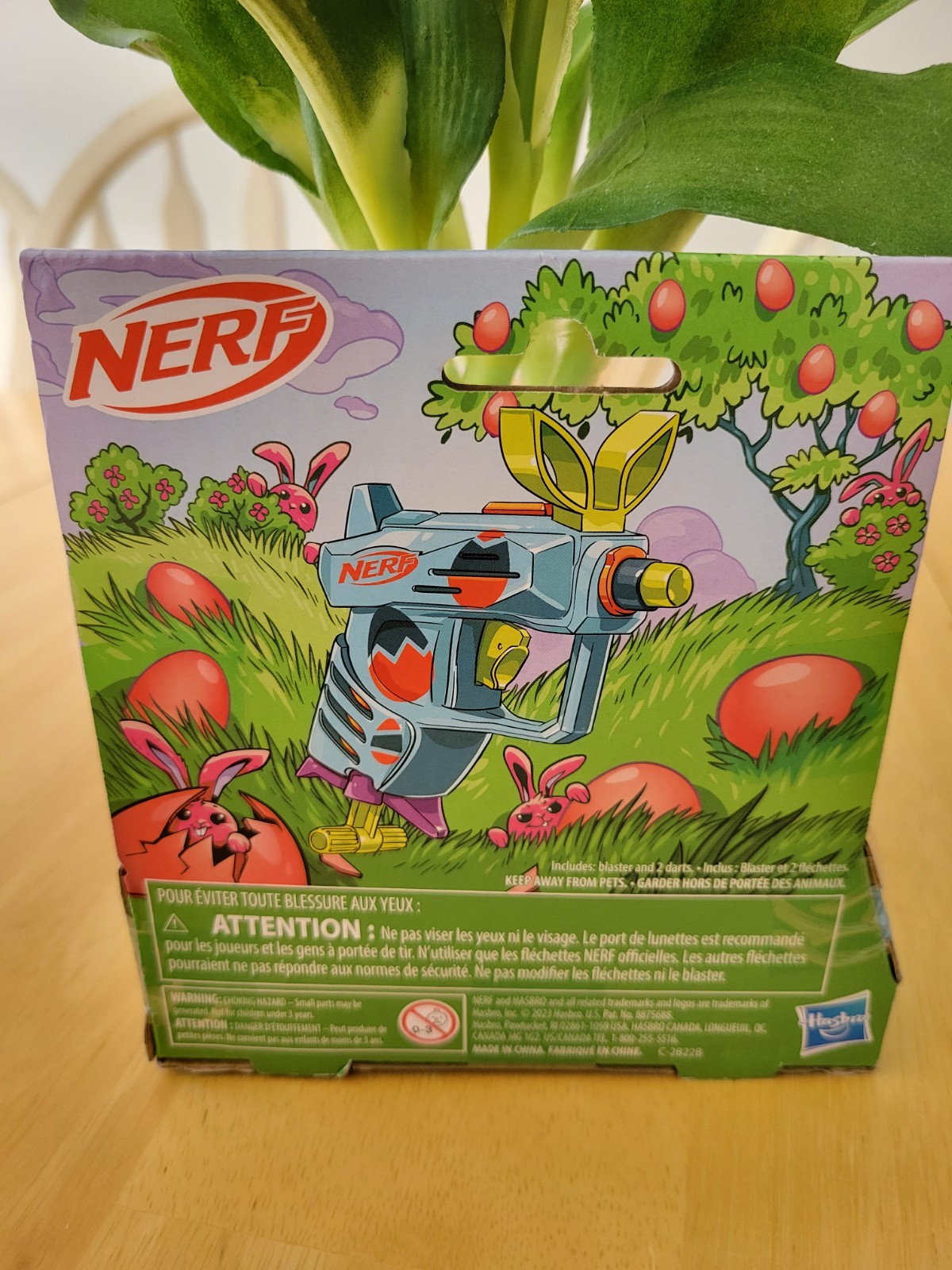 2023 Easter Themed Nerf Egg Hunt Pull To Prime Blaster