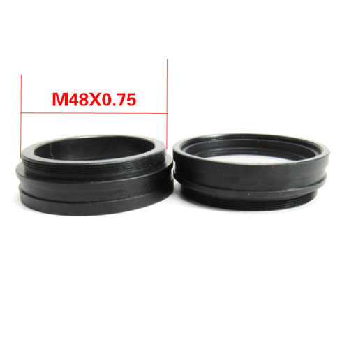M48X0.75 Protective Anti-oil Auxiliary Objective Lens for Stereo Microscope
