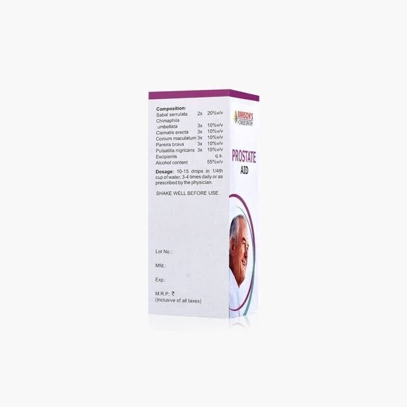 Bakson Homeopathic Prostate AID Drops (30ml)