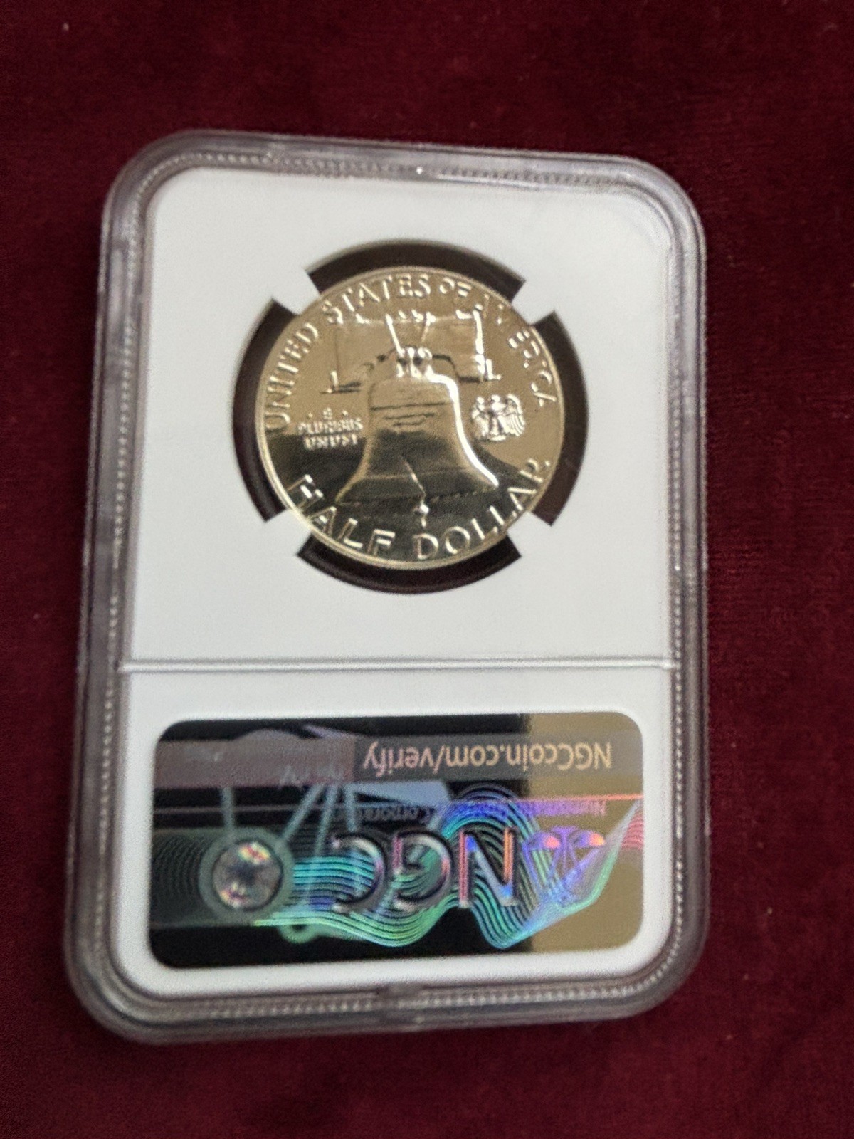 1963 Franklin Half Dollar 90% SILVER, NGC Graded PF67