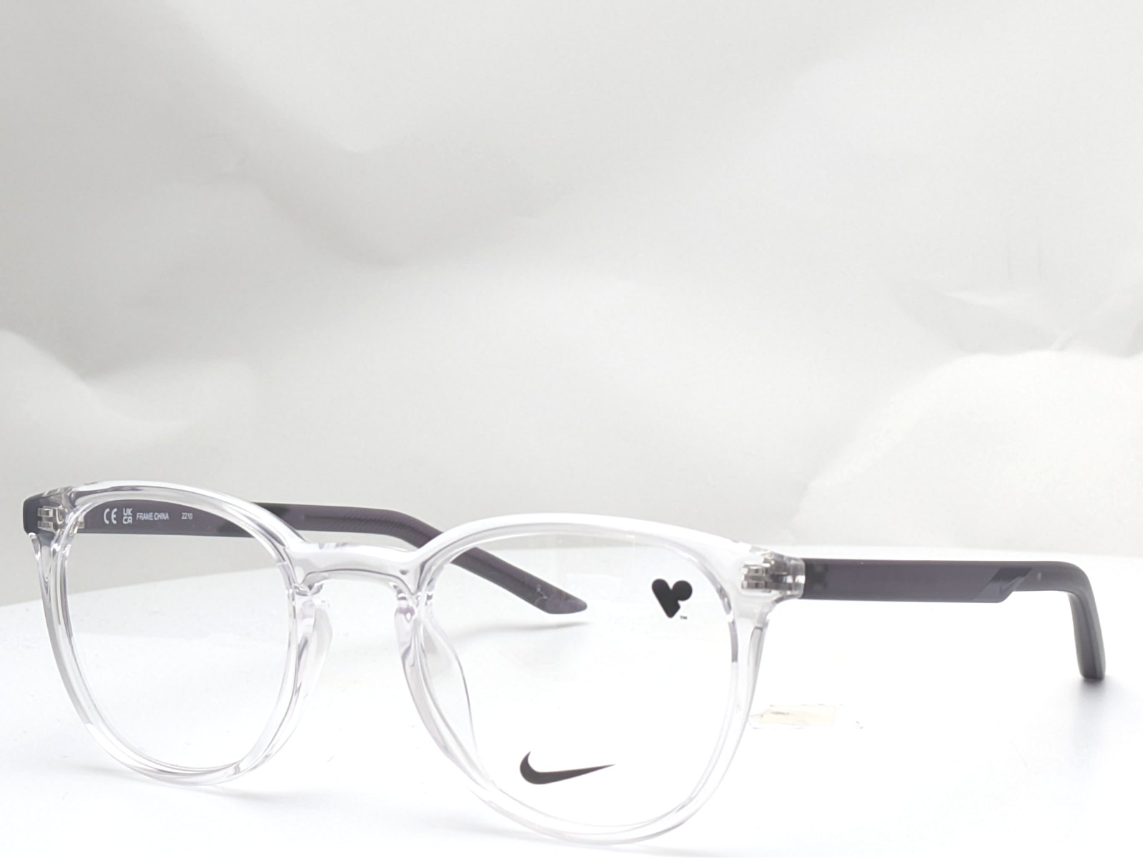 Nike 7260 900 Clear Matte Canyon Purple Unisex Eyeglasses Frames 49-20-145