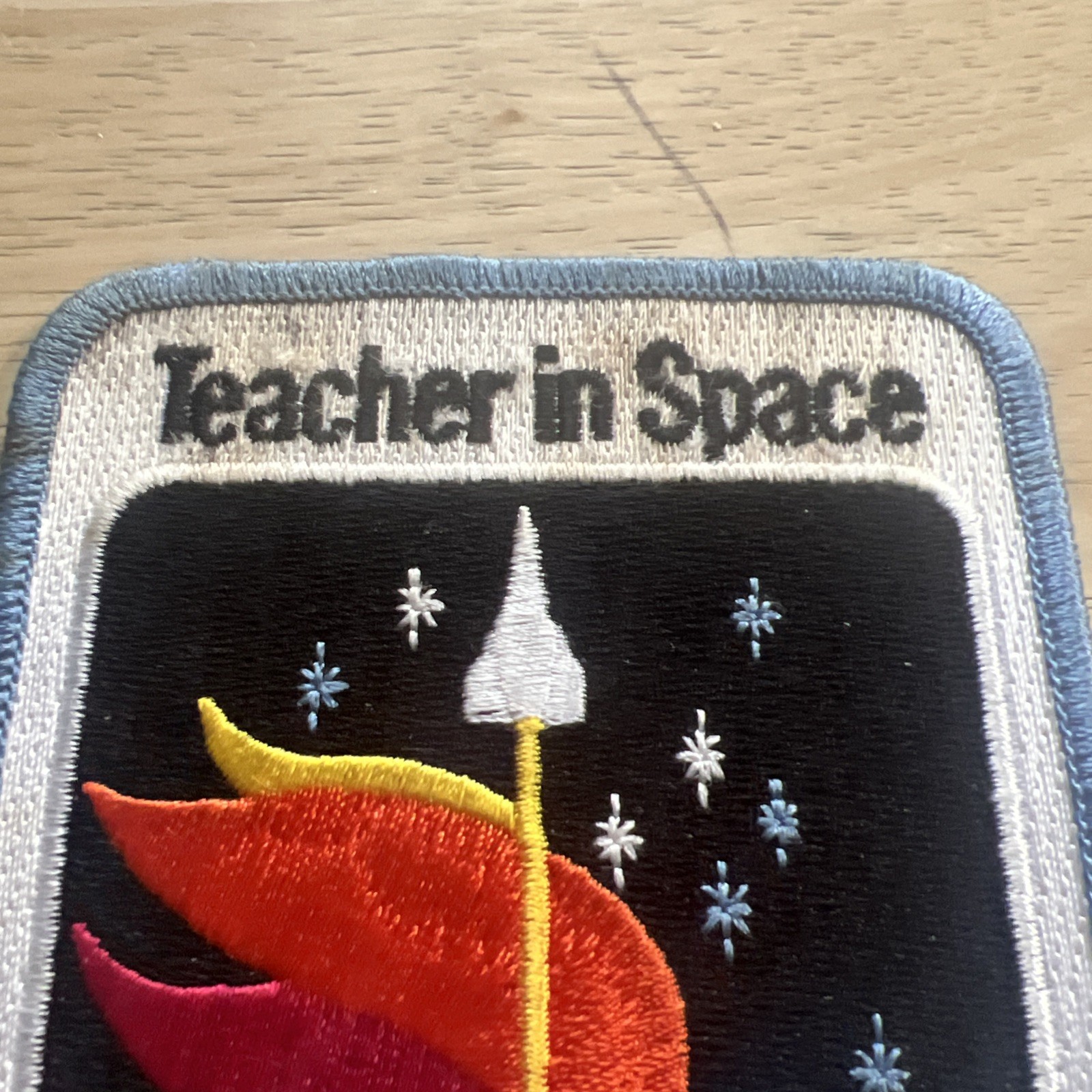 NASA “Teacher In Space” Shuttle Mission Patch. VTG