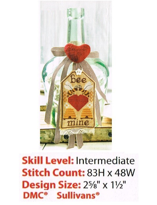 BE MINE  CROSS STITCH  PATTERN ONLY - YD  RRY