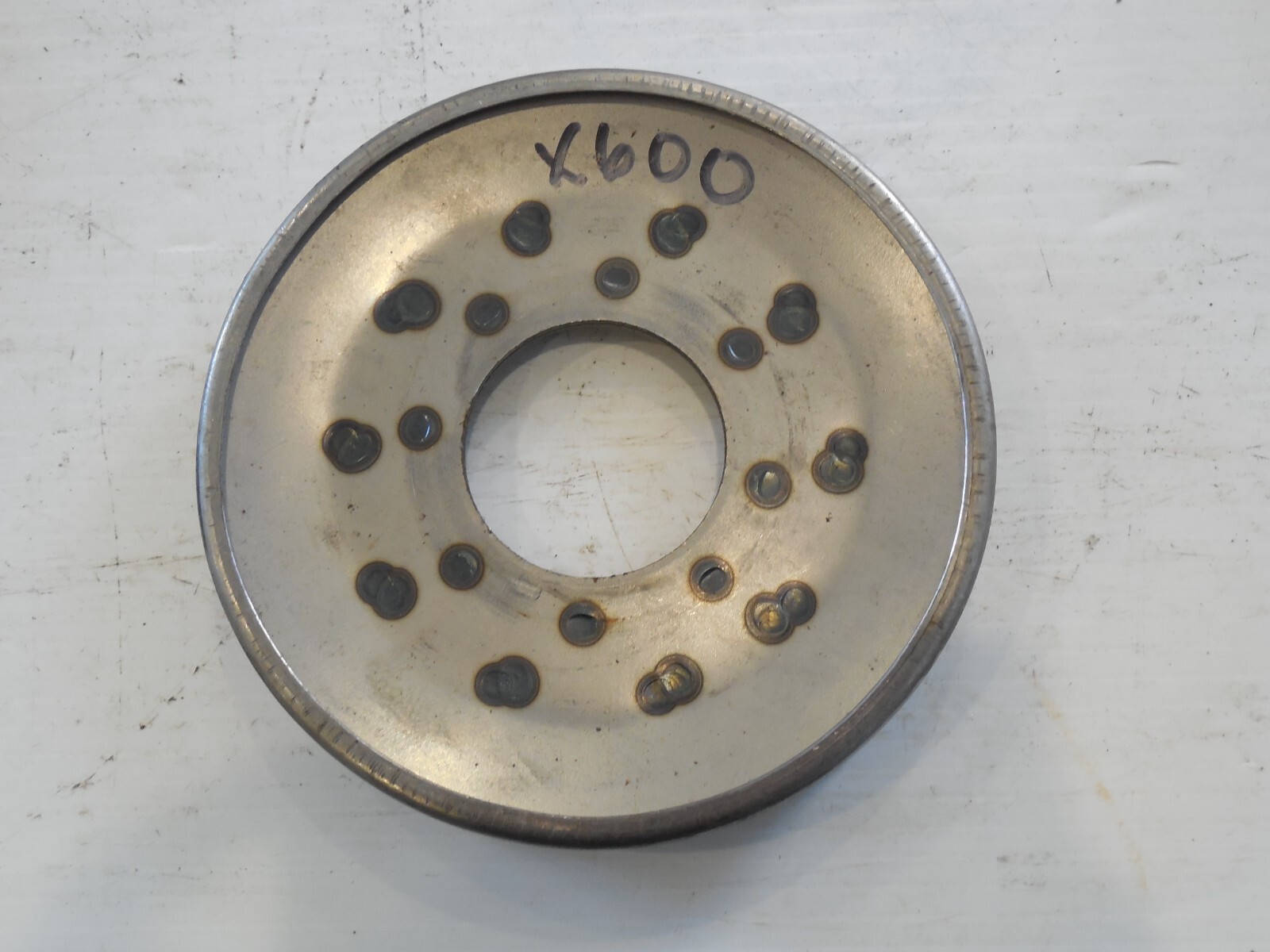 6" Weld On Pulley X600 Use Pulley with X Hub 6" OD