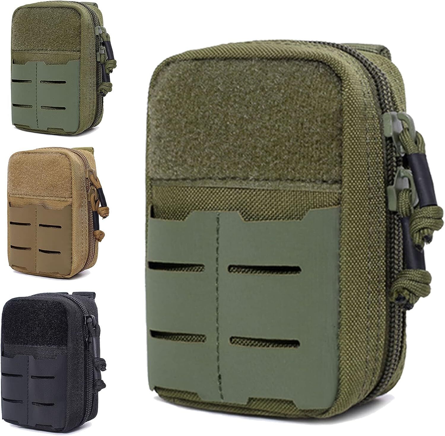 Small Molle Pouch Tactical Nylon EDC Utility Duty Belt Holster Admin Pouch Bag