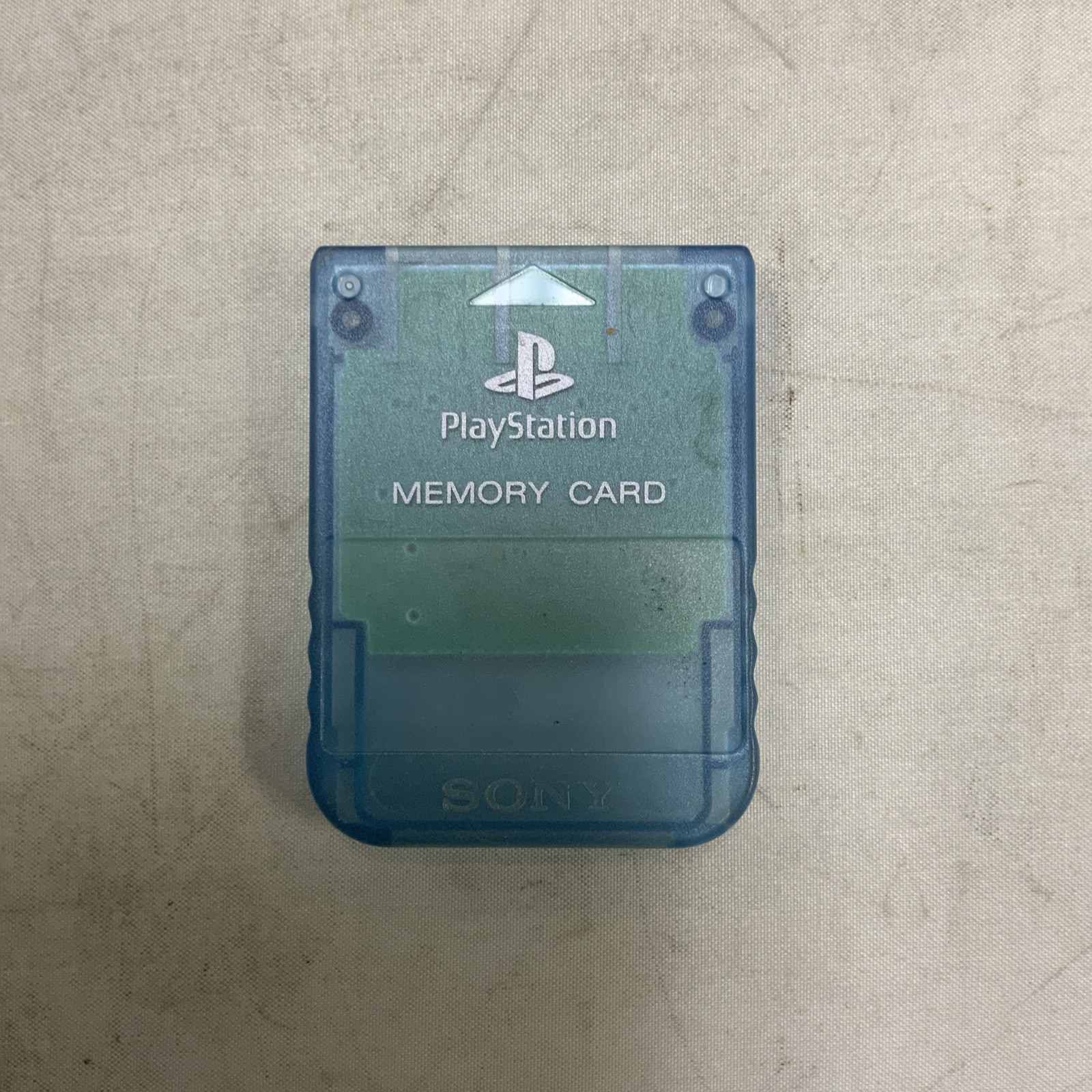 Sony Playstation Memory Card SCPH-1020 Blue