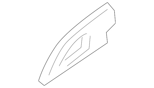 Genuine Nissan Roof Luggage Carrier Side Rail Cap 73830-ZL20B