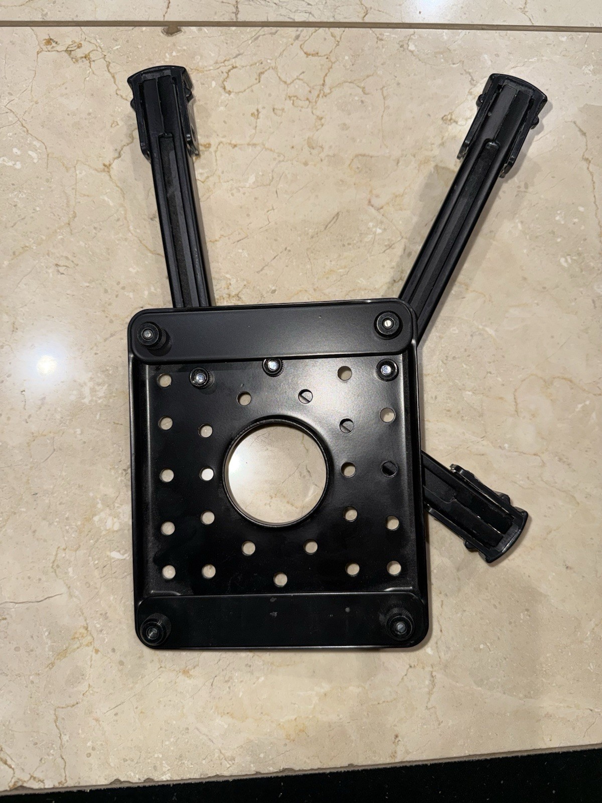 Universal Adjustable Ceiling Projector Mount Bracket Black Wall Mountable