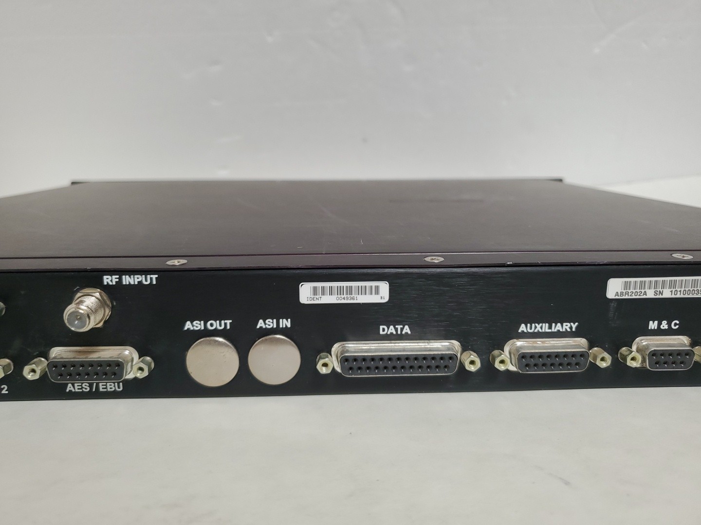 Tiernan ABR202A Professional SCPC/MCPC Audio Broadcast Receiver